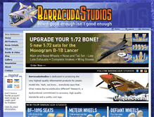 Tablet Screenshot of barracudacast.com